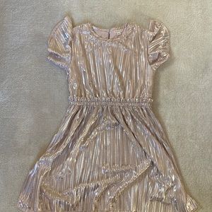 J Crew kids dress - Gold